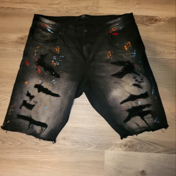 Men's hip hop designer shorts (worn 3x) - Picture 1 of 2